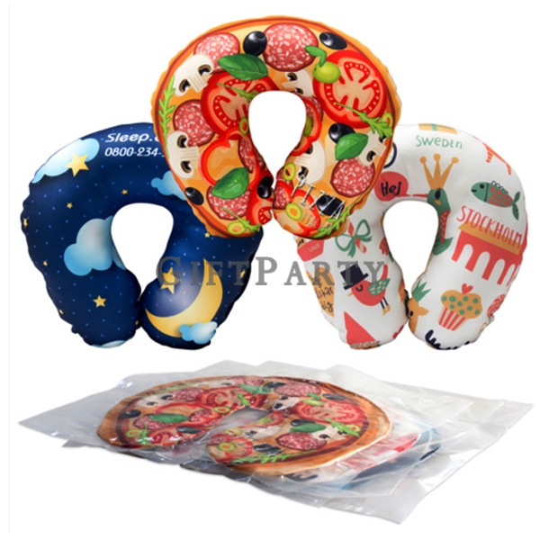 U-shaped pillow (Full color printing),客製U型枕,股東會贈品,股東會紀念品,農會贈品,高雄贈品,