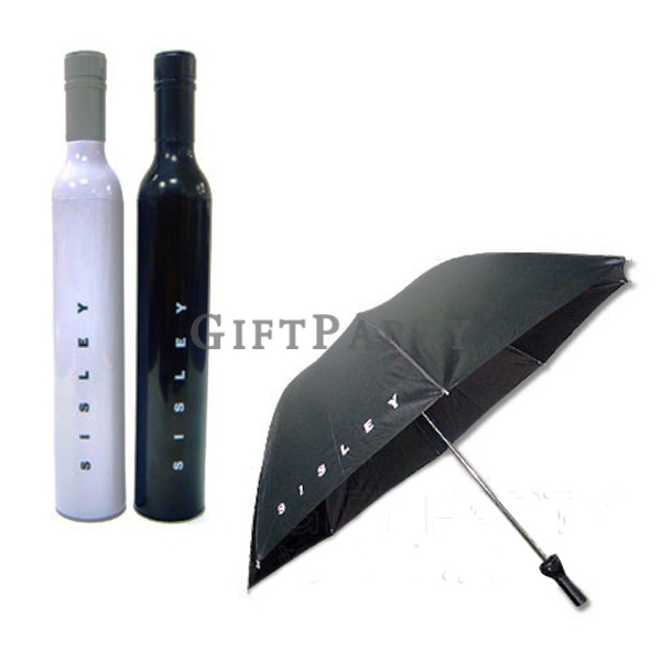 sisley酒瓶傘,SISLEY贈品,客製化禮品,百貨週年慶贈品,製雨傘,酒瓶傘,品牌贈品,百貨滿額禮,精品行銷贈品
