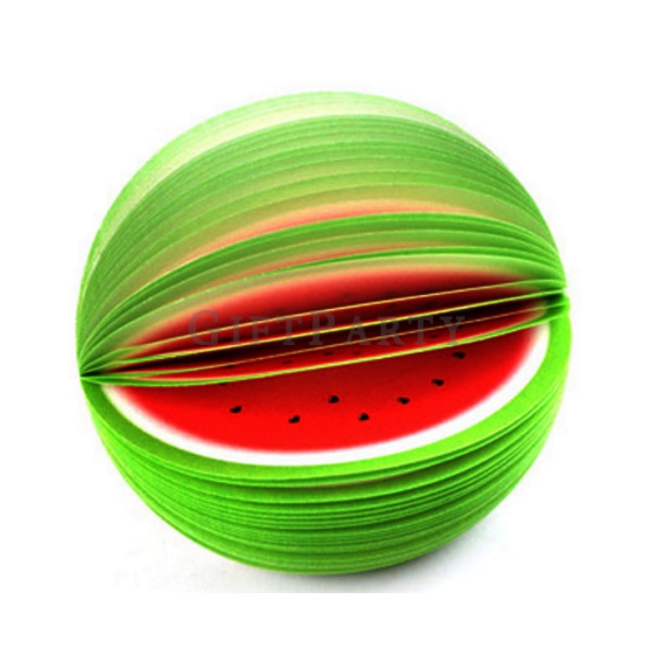 [ZH0000447PK-2015]西瓜造形便簽紙
