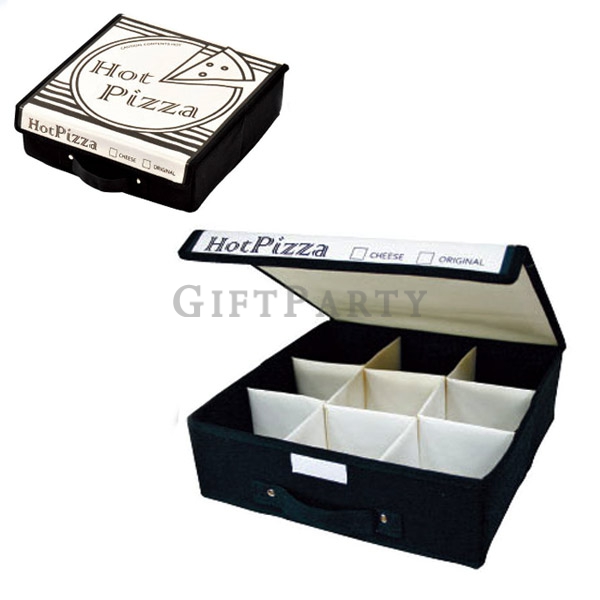 禮品,贈品,禮贈品,PIZZA盒九格收納盒創意禮品