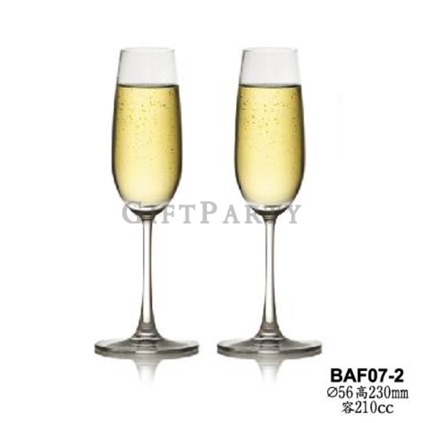 [YT1041284BAF07-2]客製玻璃杯香檳杯2入組