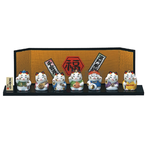 [TT33421807204]七福神招財貓(小)