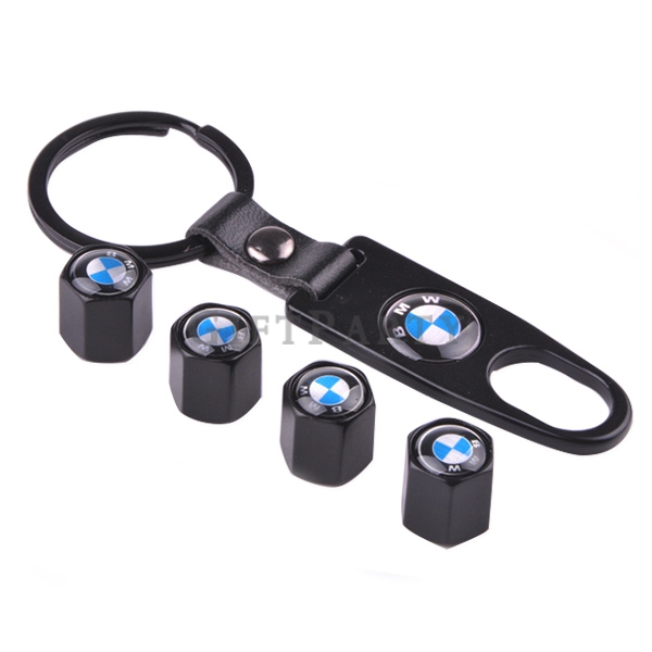 Black plate hand metal car key ring + valve cap,黑色板手金屬汽車鑰匙圈+氣門嘴帽