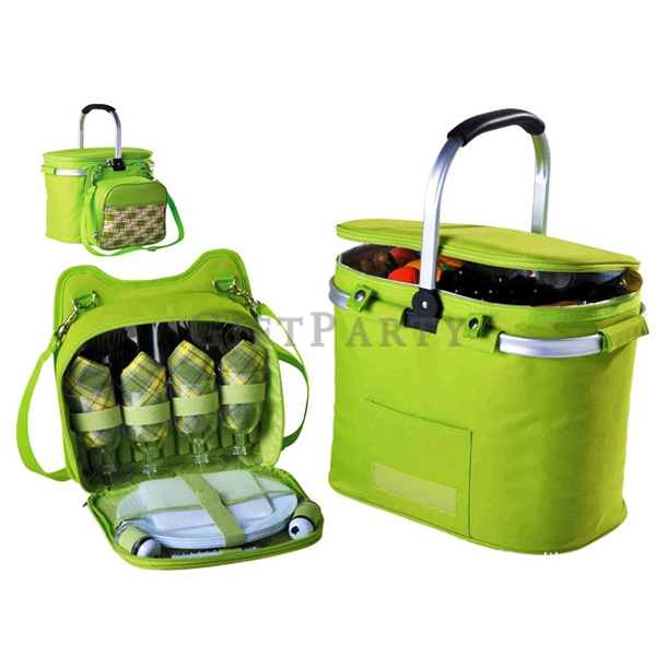 Picnic Basket for 4 Person-四人組野餐籃,戶外禮品,家庭日禮品,家庭日贈品,