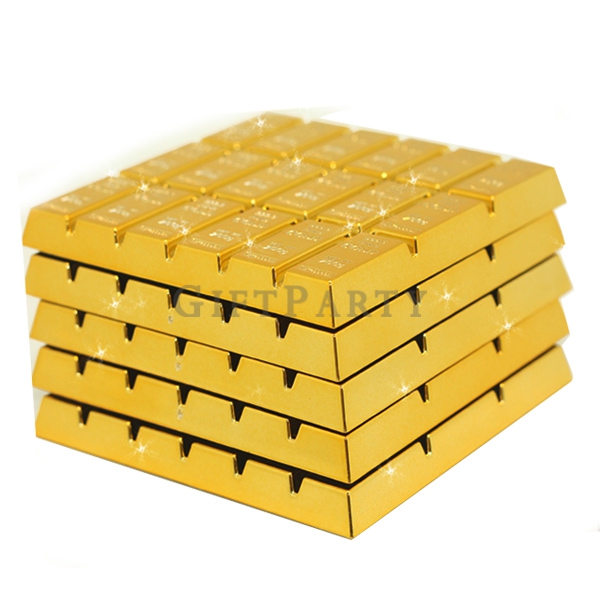 GP2340621Q0493-金條杯墊金塊造型杯墊銀行禮品