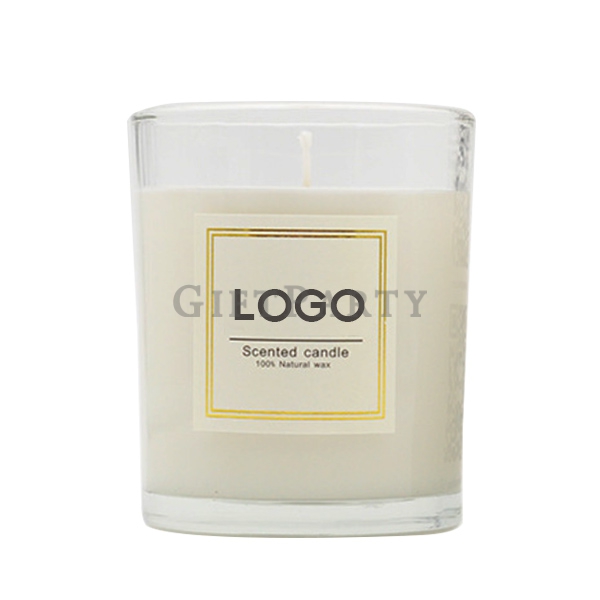 Essential oil soy wax candle with glass cup,客製玻璃蠟燭香薰精油大豆蠟燭