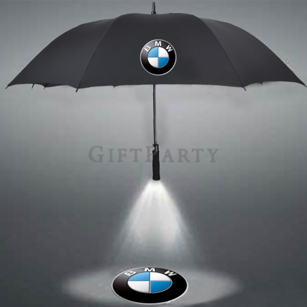 Led projection logo golf umbrellaLED傘客製,投影雨傘,LOGO光影傘,汽車品牌贈品,高質感創意傘