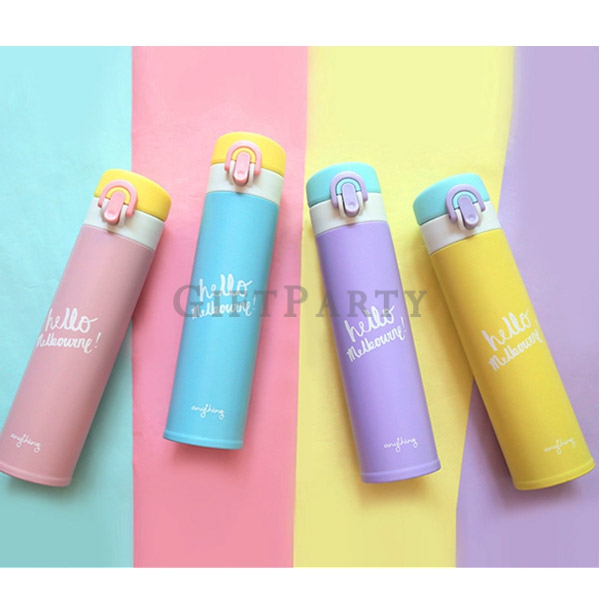 百貨週年慶贈品,少女品牌贈品,廣告贈品,潮贈品,品牌贈品-韓國不銹鋼保溫杯細長真空保溫瓶-禮品定製