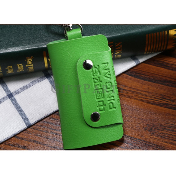 GP2340292Q0745-PU皮革鑰匙包定制銀行贈品