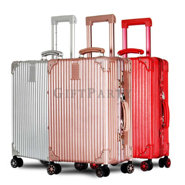 Advertising gifts, promotional gifts, custom LOGO gifts, souvenir customization-鋁框行李箱萬向輪行李箱