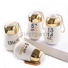 5201314Lover Ceramic Bulb Cup Big Belly Cup