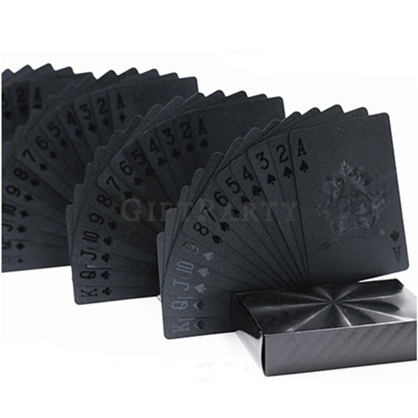 贈品定制,品牌贈品-黑色撲克牌POKER(定制logo)2