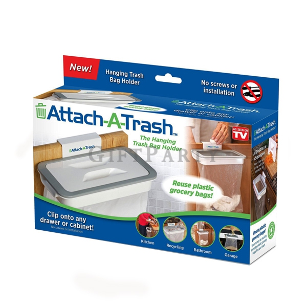 Attach-A-Trash廚房懸掛式垃圾架,垃圾筒