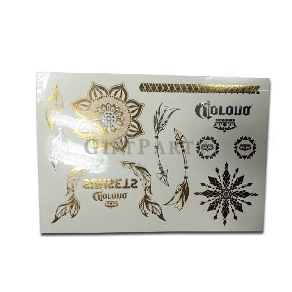 PARTY贈品,啤酒贈品,客製化贈品,禮贈品,-客製燙金紋身貼紙,可樂娜日落派對,可樂娜日落派對,Corona贈品