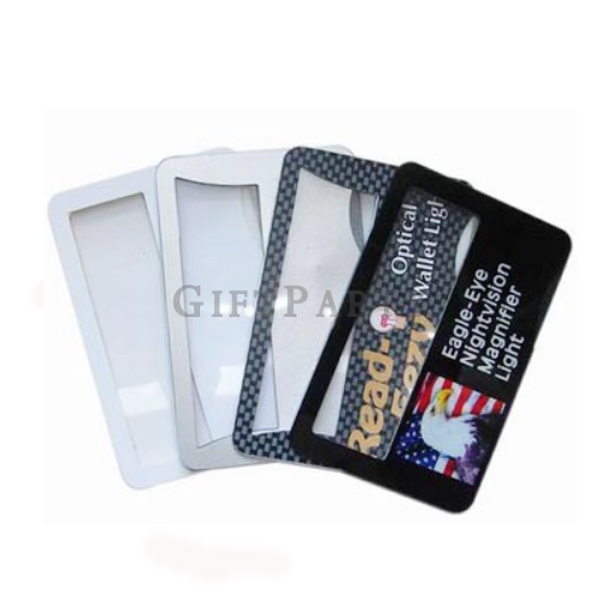 展場贈品,銀髮族贈品,名片式放大鏡,客製化禮品,贈品,禮贈品,Business card magnifier