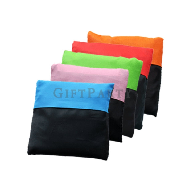客製環保袋,折疊環保袋,廣告企業贈品,環保小贈品,撞色環保袋-素色方形折疊環保袋