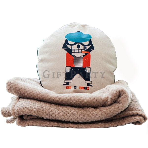 Round pillow blanket two blanket blanket,客製化禮品,百貨公司贈品,股東會贈品,企業禮品,潮贈品,客製化禮品,時尚禮品,圓形抱枕毯二用毯毛毯3
