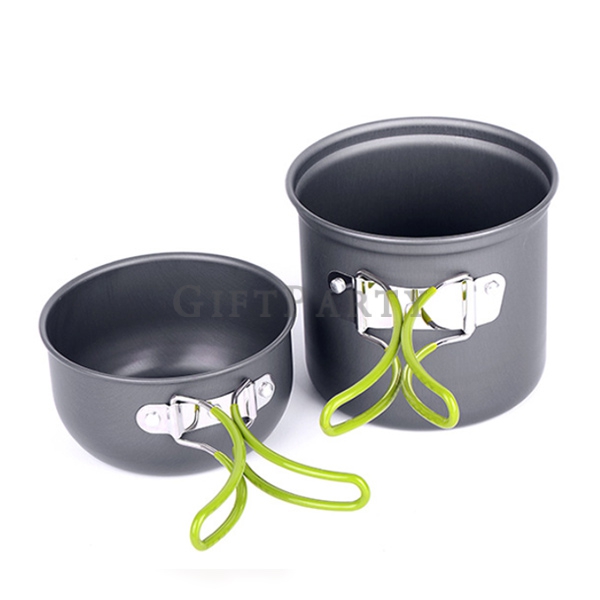 客製化禮品,企業贈品,百貨公司贈品,股東會贈品,股東會紀念品-戶外露營2件套鍋
