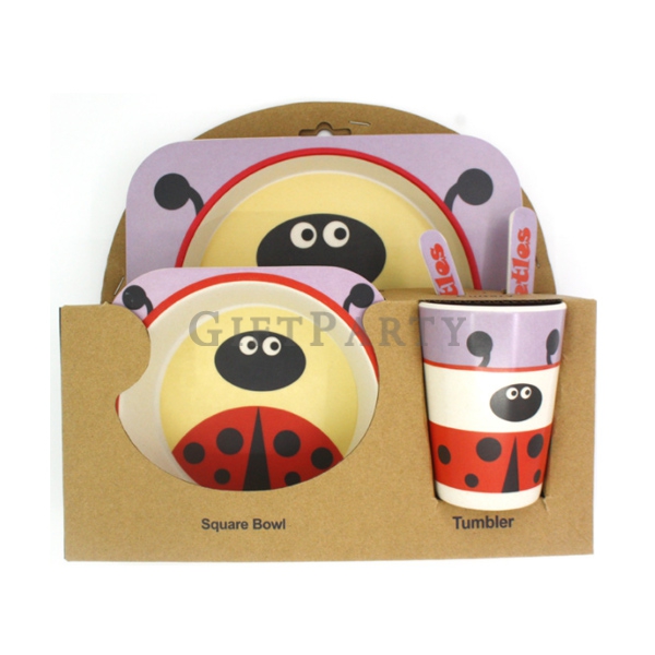 禮品,贈品,兒童禮品,小朋友禮品,婦幼展禮品,兒童餐具組,-環保竹纖维兒童餐具套裝