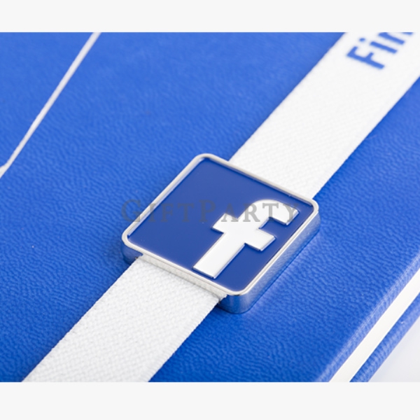 客製logo,金屬徽章,五金證章,外銷,禮品,贈品,禮贈品,客製皮革筆記本+束帶2