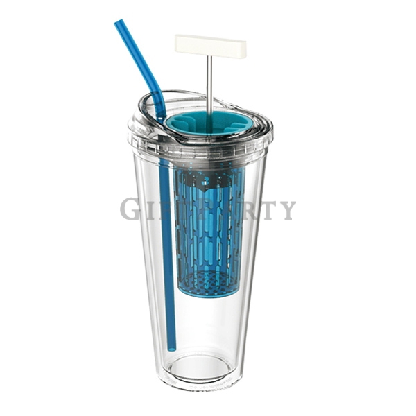 客製企業禮品,質感禮品,-Tritan吸管杯附濾器750ml