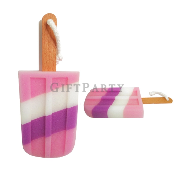 禮品,冰淇霖禮品,贈品,百貨公司週年慶贈品,少女品牌贈品,日本贈品,創意禮品,冰棒沐浴海綿木柄