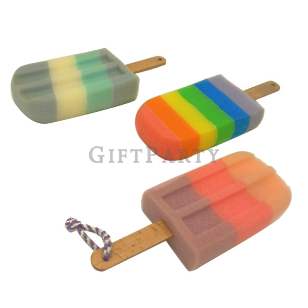 禮品,冰淇霖禮品,贈品,百貨公司週年慶贈品,少女品牌贈品,日本贈品,創意禮品,冰棒沐浴海綿木柄