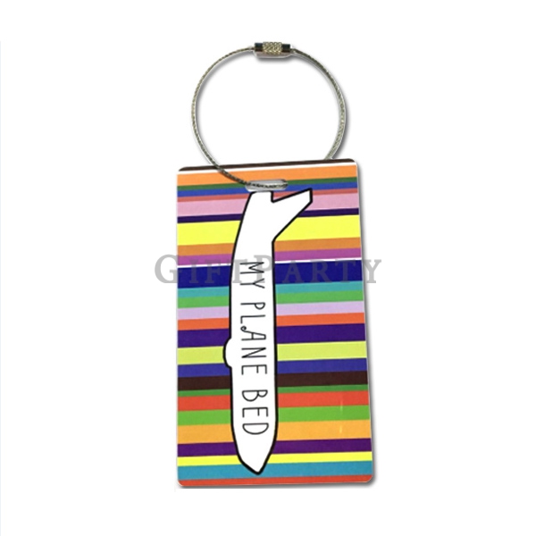 禮品,贈品,禮贈品,行李吊牌,-PVC飛機行李吊牌(彩印)PVC aircraft luggage tag (color printing)