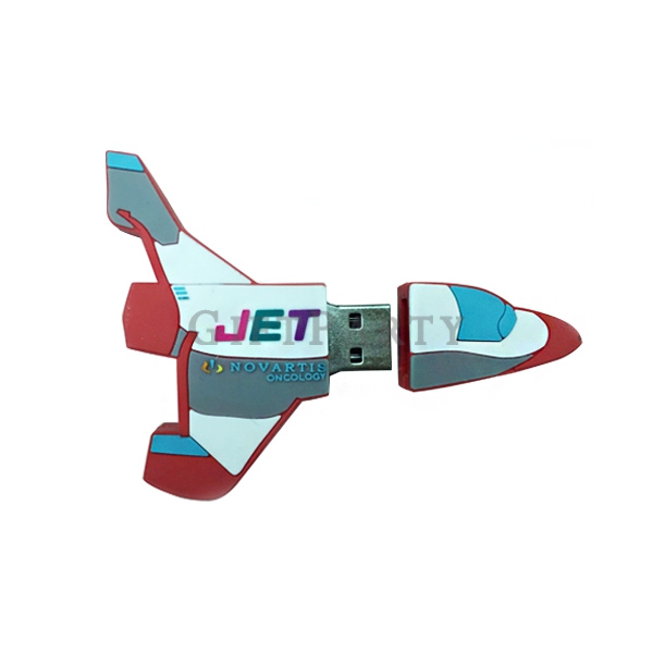 航空禮品,航空紀念品,贈品-客製造型隨身碟PVC軟膠2