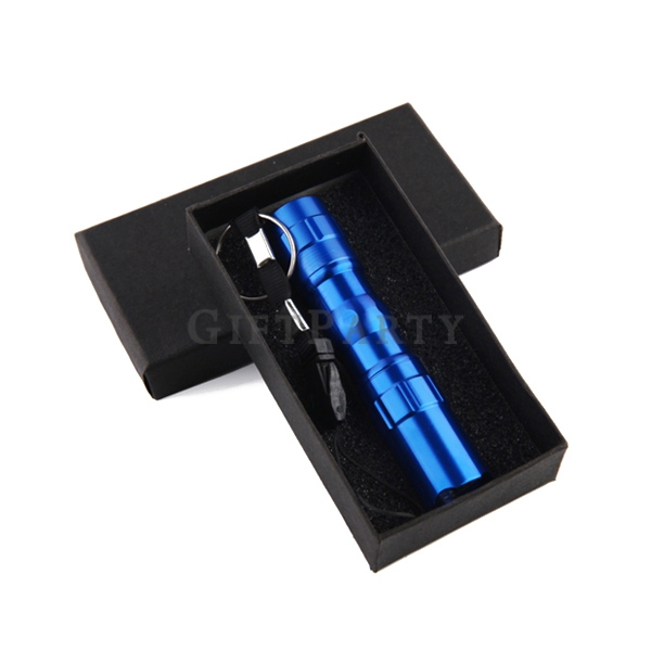 藍色手電筒-迷你強光手電筒擊破器盒裝,