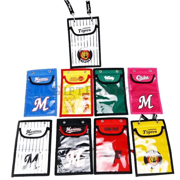 棒球周邊紀念品,VIP紀念品,百貨週年慶贈品,企業贈品,廣告贈品,客製化禮品,日本贈品,420D滌綸掛繩證件包