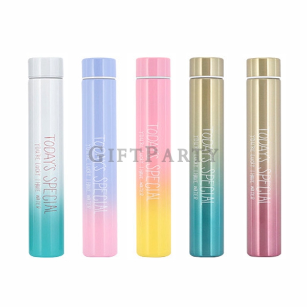 百貨週年慶贈品,客製化禮品,贈品,-金箍棒長款保溫瓶漸變色