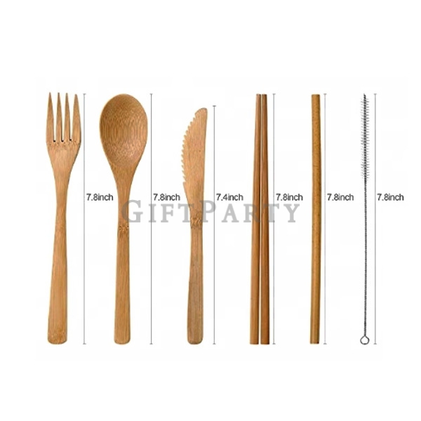 客製化禮品,餐具組,日本餐具,木製餐具,股東會贈品,百貨週年慶贈品,信用卡贈品,廣告贈品,竹製餐具組六件組