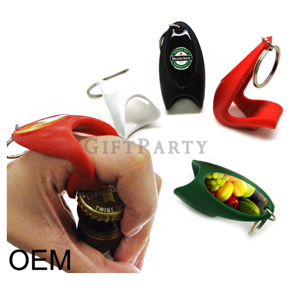 啤酒贈品,酒促贈品,啤酒禮品,塑料指環開瓶器鑰匙圈