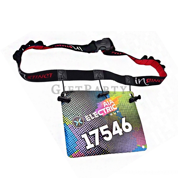 路跑號碼牌,運動比賽腰帶,路跑贈品,路跑紀念品,鐵人三項紀念品,戶外鐵人三項比賽號碼腰帶