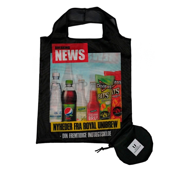 Foldable Nylon Bag,圓形收納購物袋,廣告贈品,客製環保袋,圓形收納環保袋,贈品,紀念品,廣告贈品,客製化禮品,