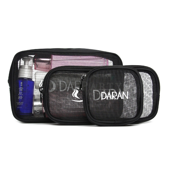Cosmetic bag,客製化禮品,客製化妝包,美妝包,彩妝贈品,網眼拉鍊化妝包收納包