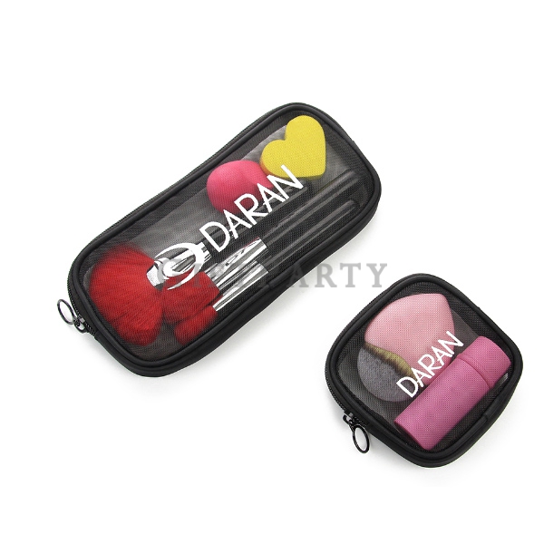 Cosmetic bag,客製化禮品,客製化妝包,美妝包,彩妝贈品,網眼拉鍊化妝包收納包