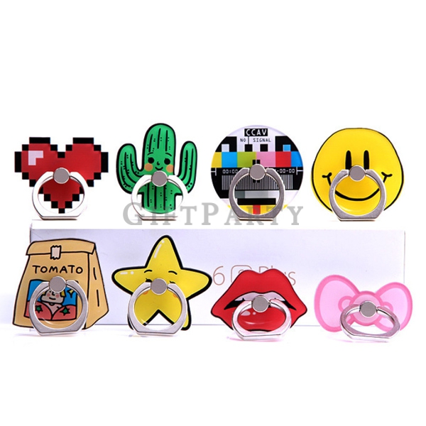 客製化禮品,定制贈品,企業贈品,廣告宣傳品,選舉贈品,企業logo贈品,客製壓克力水果造型手機戒環支架4