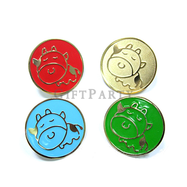 Custom Metal badge Lapel Pin,企業贈品,禮品公司,金屬徽章,金屬胸章,客製金屬胸章,客製小蒙牛胸章徽章