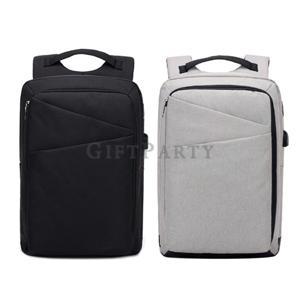 Smart BackpackWith USB Phone Charging Port,商務贈品,股東會贈品,企業員工禮品,商務電腦後背包-智能背包