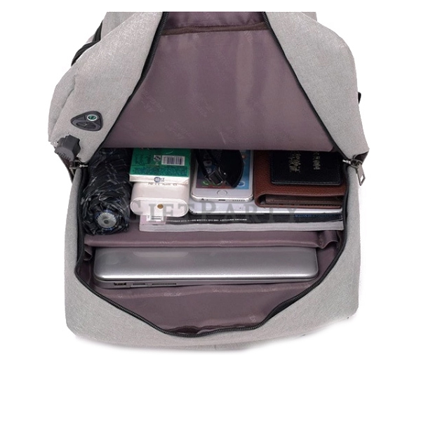 Smart BackpackWith USB Phone Charging Port,商務贈品,股東會贈品,企業員工禮品,商務電腦後背包-智能背包