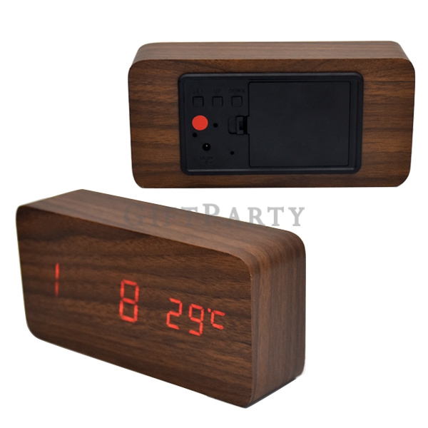 記者會禮品,記者會贈品,禮品,商務禮品,vip禮品,建商贈品,高質感禮品,木質LED鬧鐘+木質圓珠筆禮盒