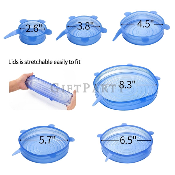 居家禮品,禮品,贈品,股東會贈品,實用贈品,實用禮品,百貨贈品,多功能六件式硅膠保鮮蓋