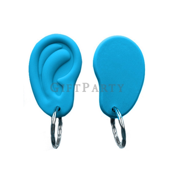 ear shape keychain-硅膠耳朵鑰匙圈,廣告贈品,客製化禮品,展場贈品,設計贈品,可愛贈品,選舉贈品,宣傳品,實用贈品,