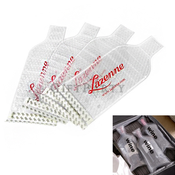 Custom bottle protection bag, wine bottle bubble bag, wine bottle design packaging, wine bottle haul