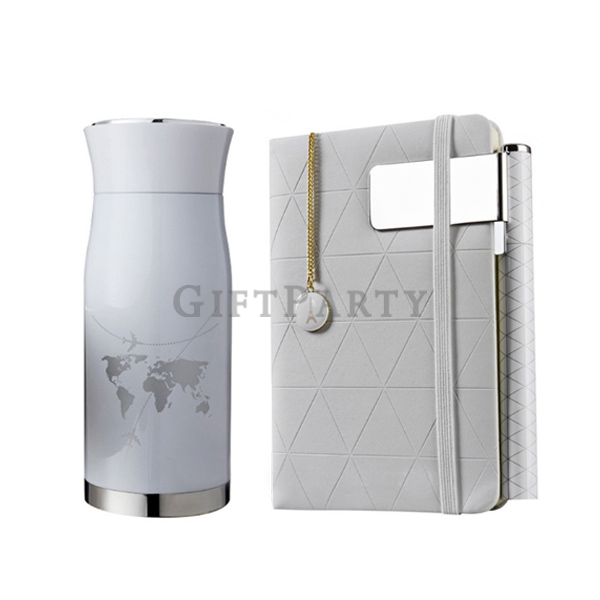 紀者會禮品,高端禮品,禮盒套裝,商務禮品,航空紀念品,vip禮品,銀行禮品,保溫瓶筆記本錢夾套裝組禮盒