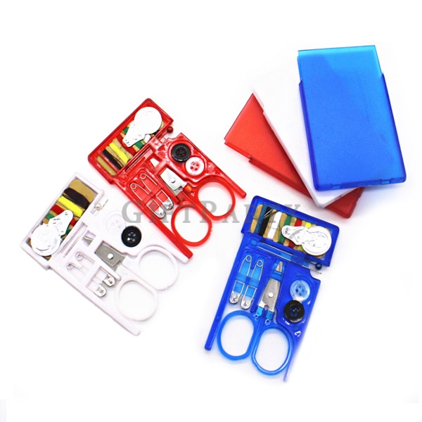 Mini plastic travel sewing kit-便攜式針線包,禮品,贈品,實用贈品,股東會贈品,飯店贈品,服飾贈品,旅行贈品,紀念品,