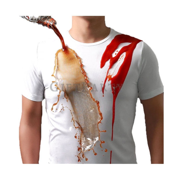 waterproof antifouling t-shirt-高科技疏水防水防污透氣T恤,防污T恤,奈米T恤,