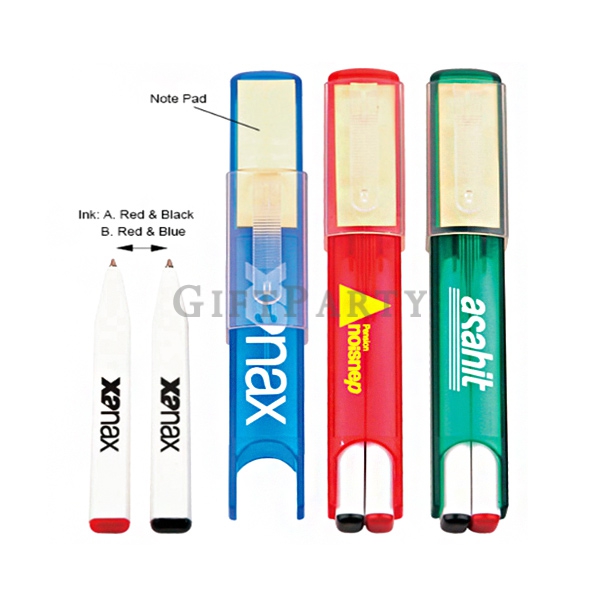 Sticky notes ballpoint pen,便條筆MEMO筆,禮品,贈品,紀念品, 展場贈品,客製化禮品,展會贈品,廣告贈品,選舉贈品,股東會贈品,